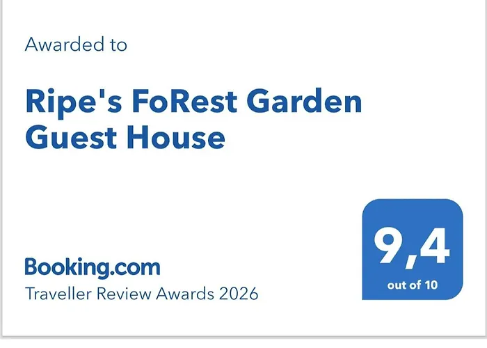 Casa de hóspedes Ripe's Forest Garden